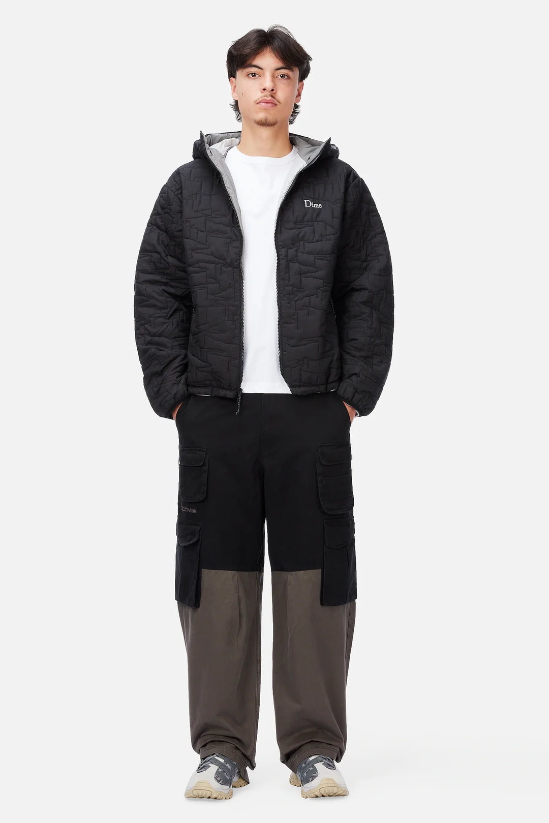 Dime Reversible Insulated Jacket - Black