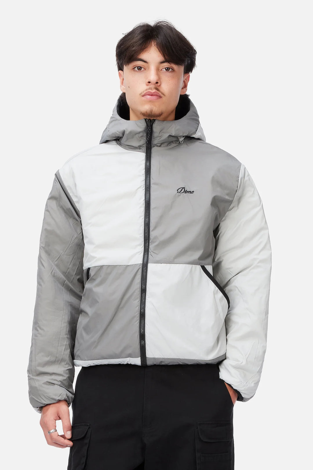 Dime Reversible Insulated Jacket - Black
