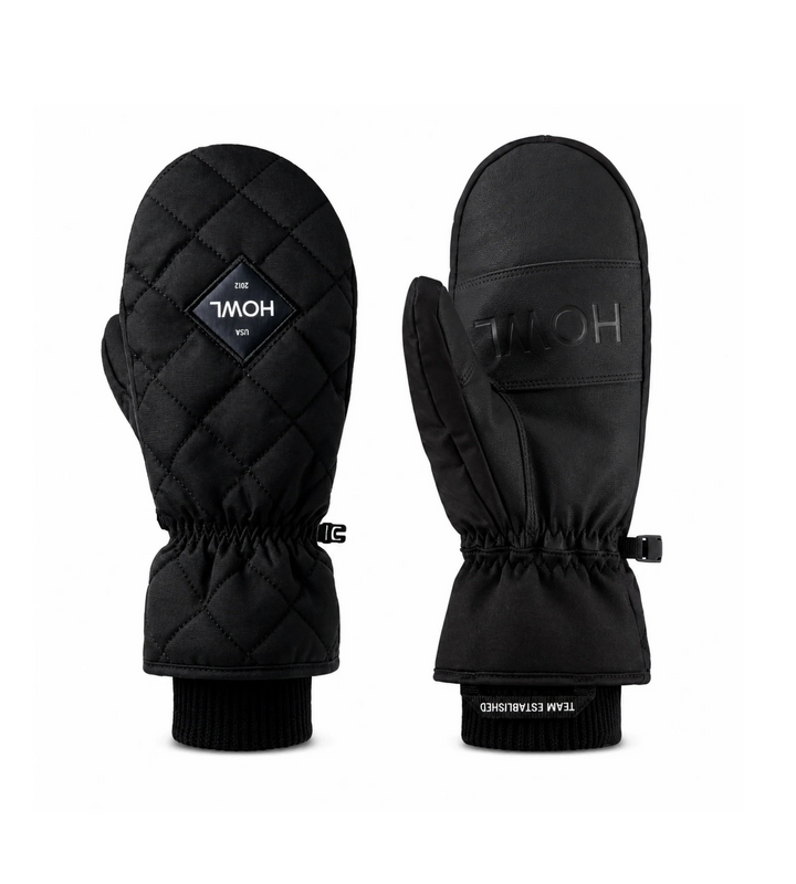 2027 Howl Quilted Mitt - Black