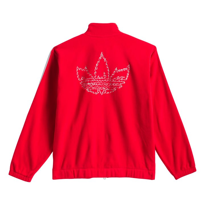 Adidas Kogan Fleece Jacket - Better Scarlet