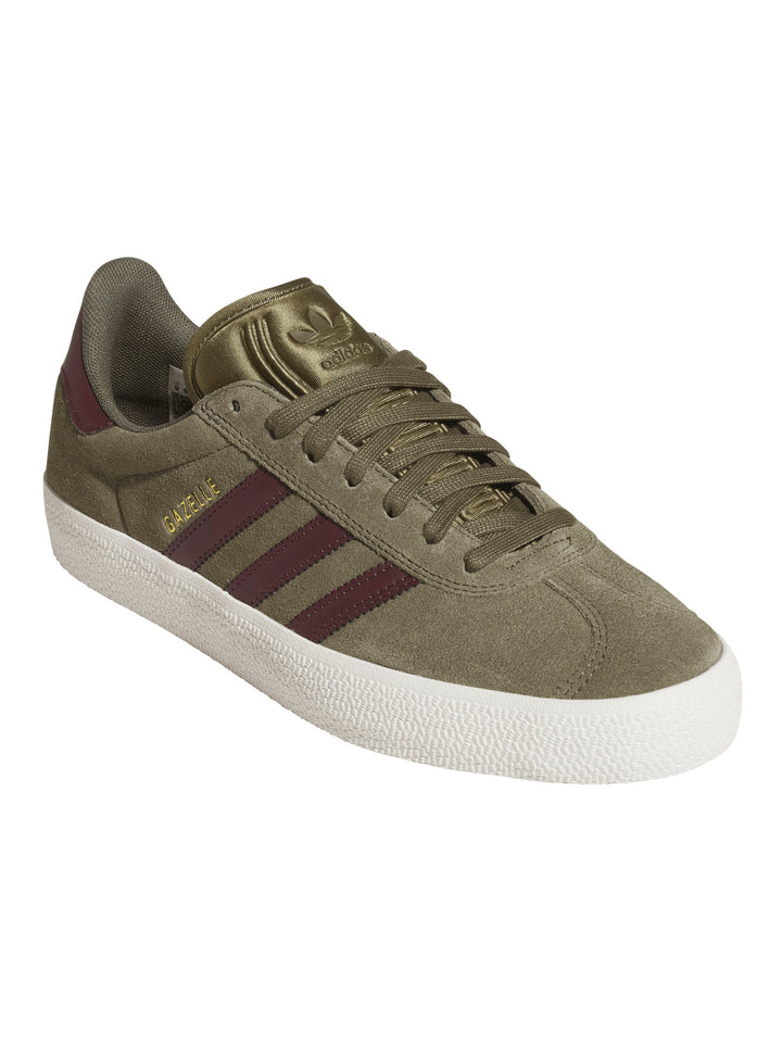 Adidas Gazelle ADV - Olive Strata / Maroon