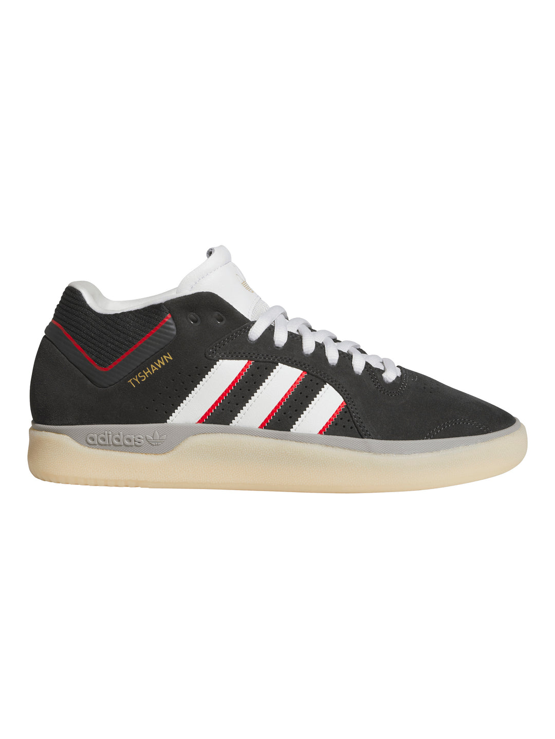 Adidas Tyshawn Pro - Carbon / Crystal White