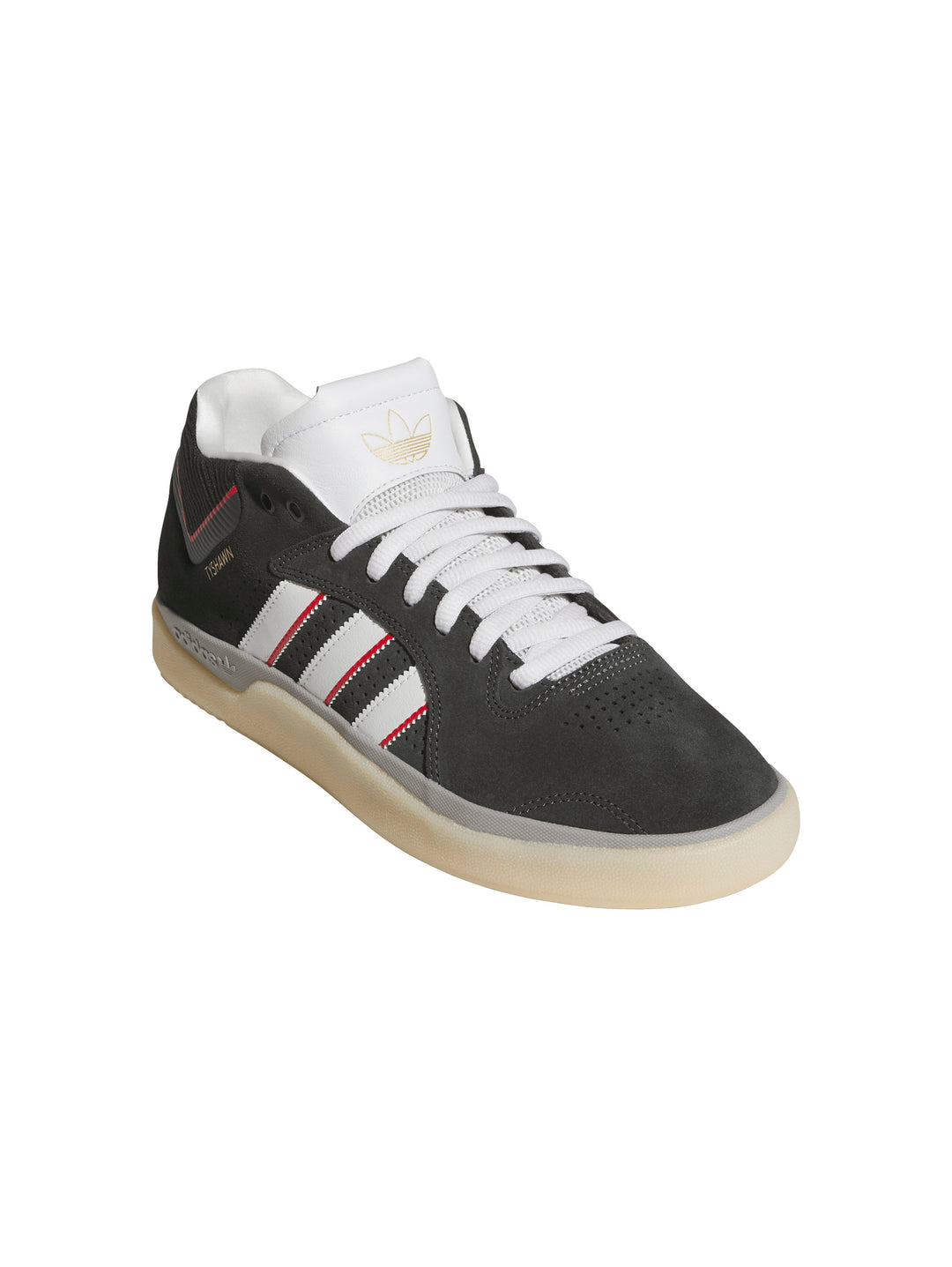 Adidas Tyshawn Pro - Carbon / Crystal White
