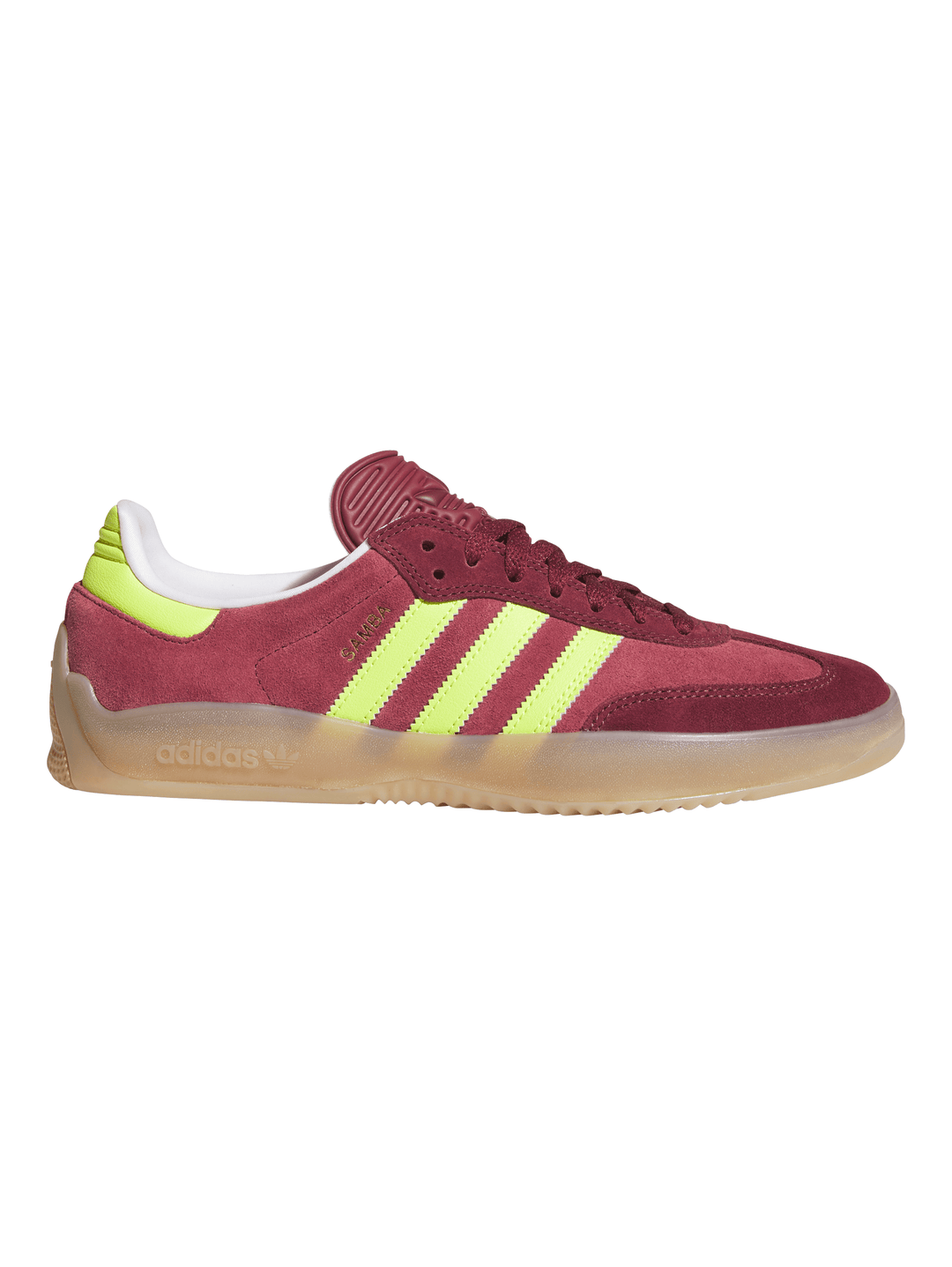 Adidas Puig Samba - Maroon / Semi Solar Yellow / Shadow Red