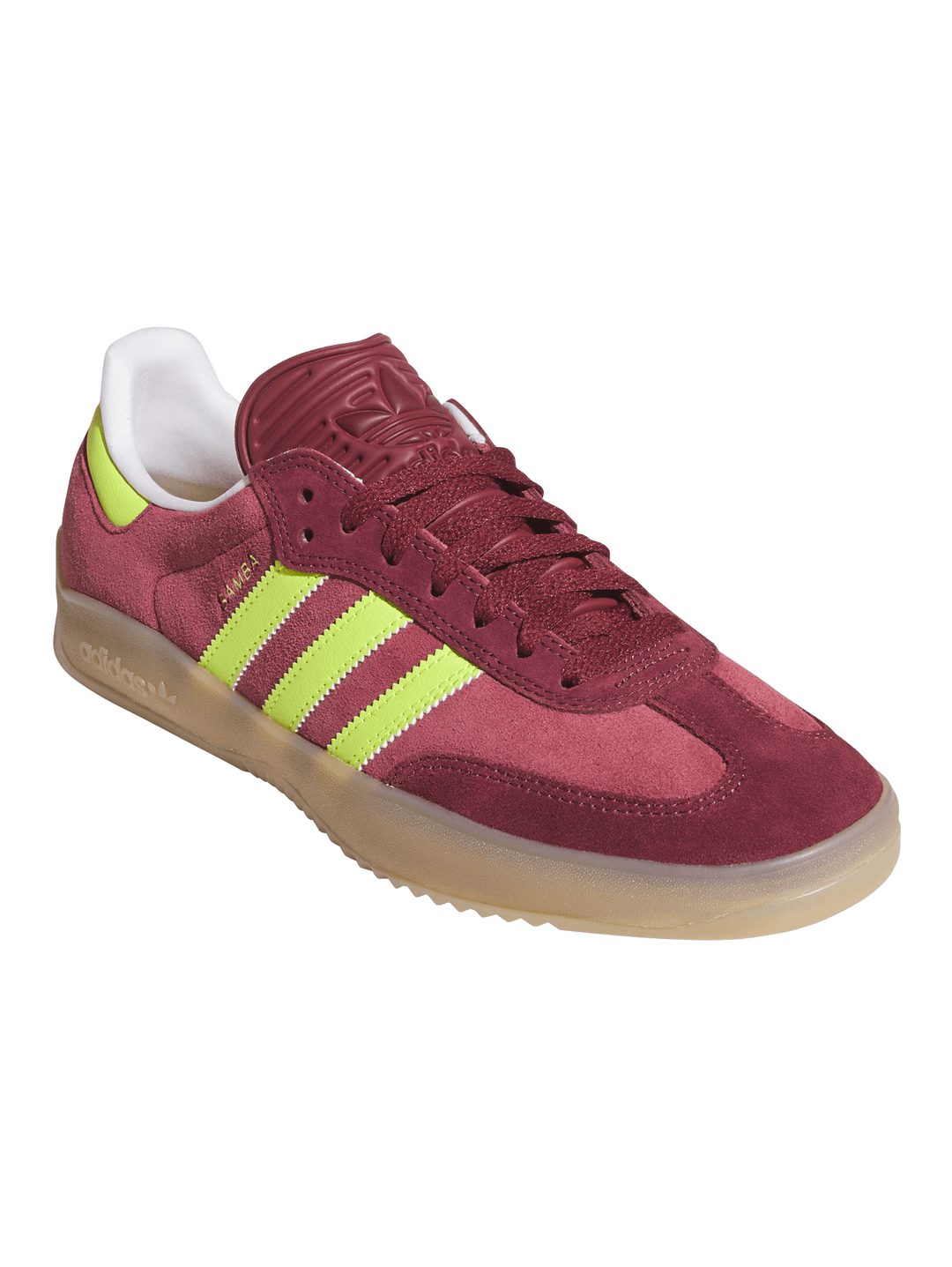 Adidas Puig Samba - Maroon / Semi Solar Yellow / Shadow Red