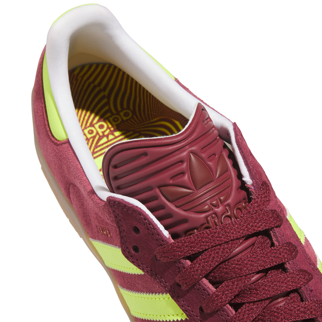 Adidas Puig Samba - Maroon / Semi Solar Yellow / Shadow Red