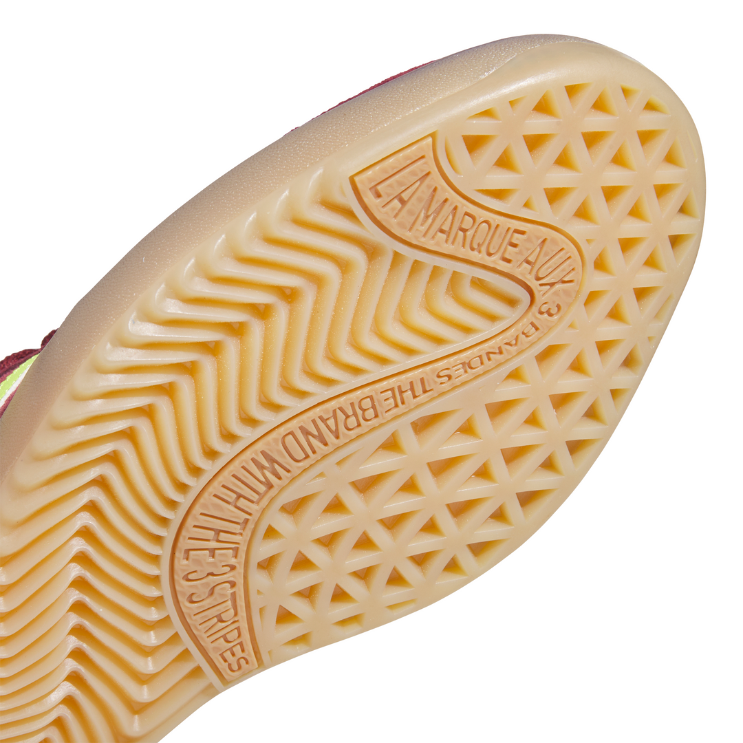 Adidas Puig Samba - Maroon / Semi Solar Yellow / Shadow Red