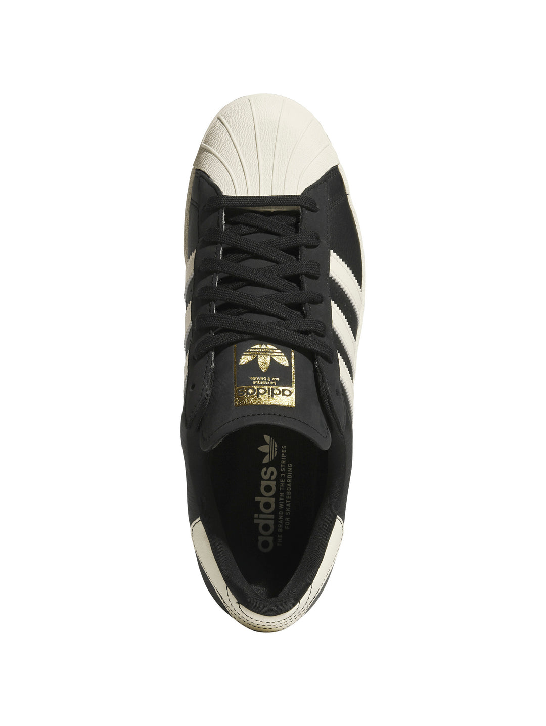 Adidas Superstar 80 ADV - Core Black / Cream / Gold