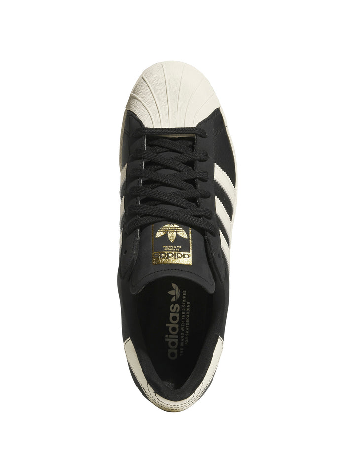 Adidas Superstar 80 ADV - Core Black / Cream / Gold