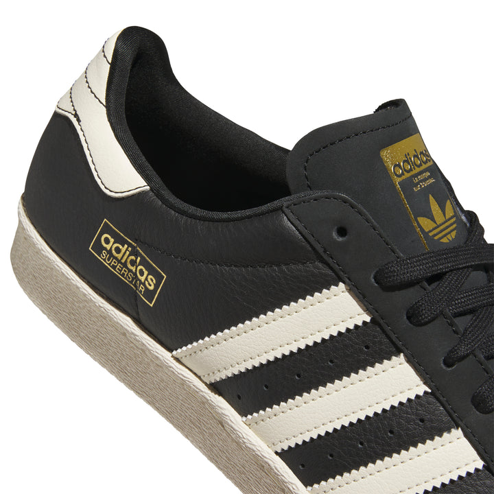 Adidas Superstar 80 ADV - Core Black / Cream / Gold