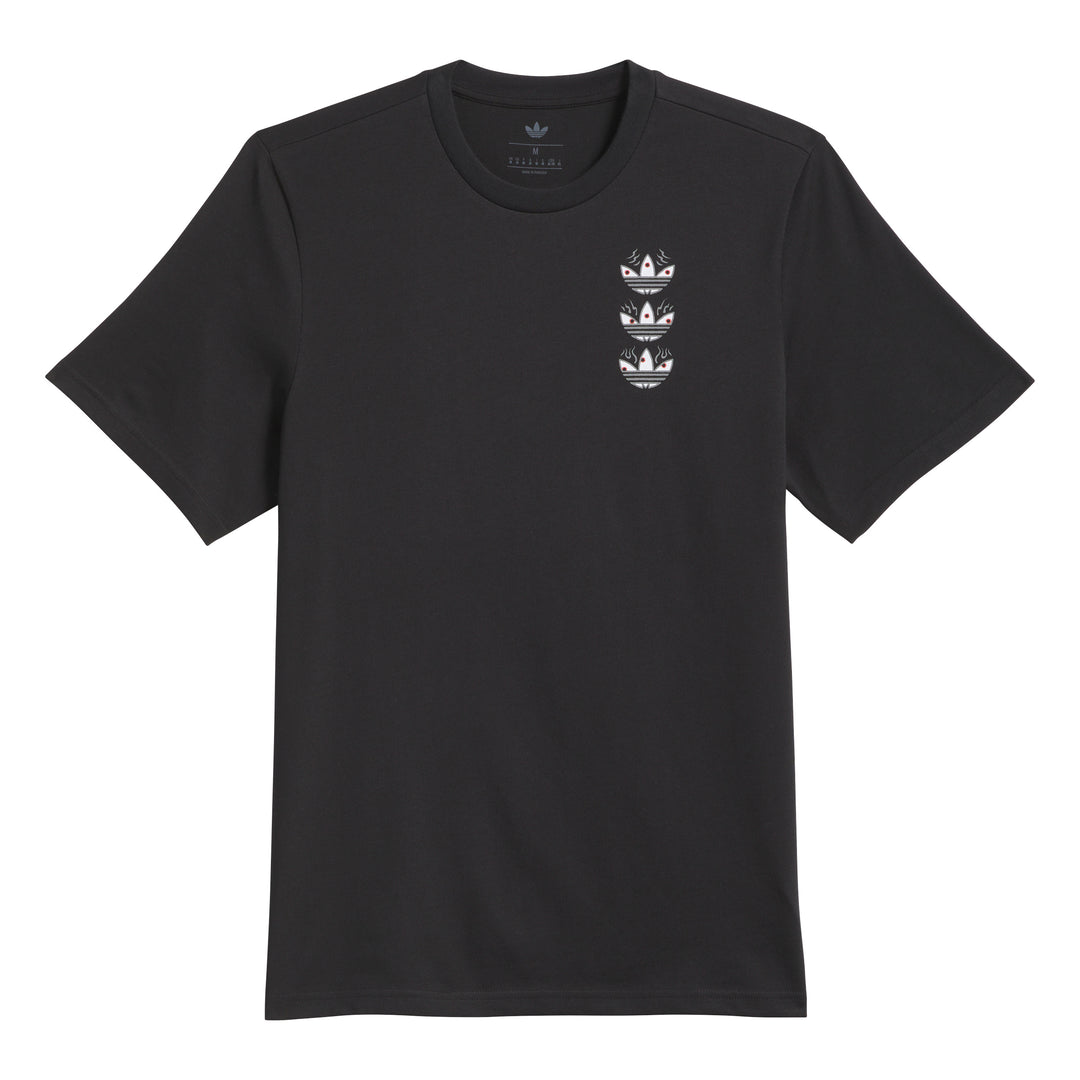 Adidas Temple Of Skate Curb Tee - Black / Multicolor