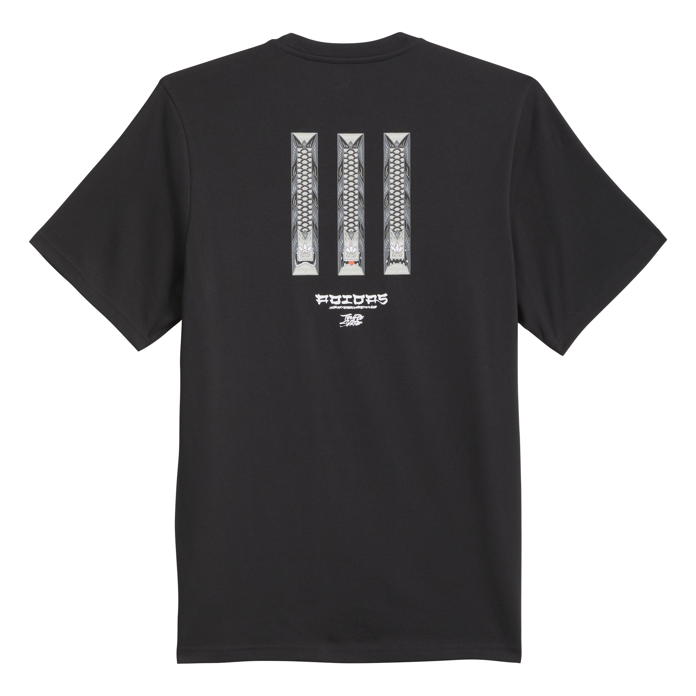 Adidas Temple Of Skate Curb Tee - Black / Multicolor – Civil
