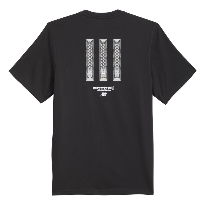 Adidas Temple Of Skate Curb Tee - Black / Multicolor