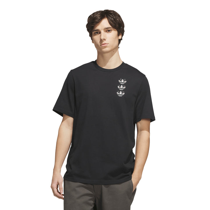 Adidas Temple Of Skate Curb Tee - Black / Multicolor