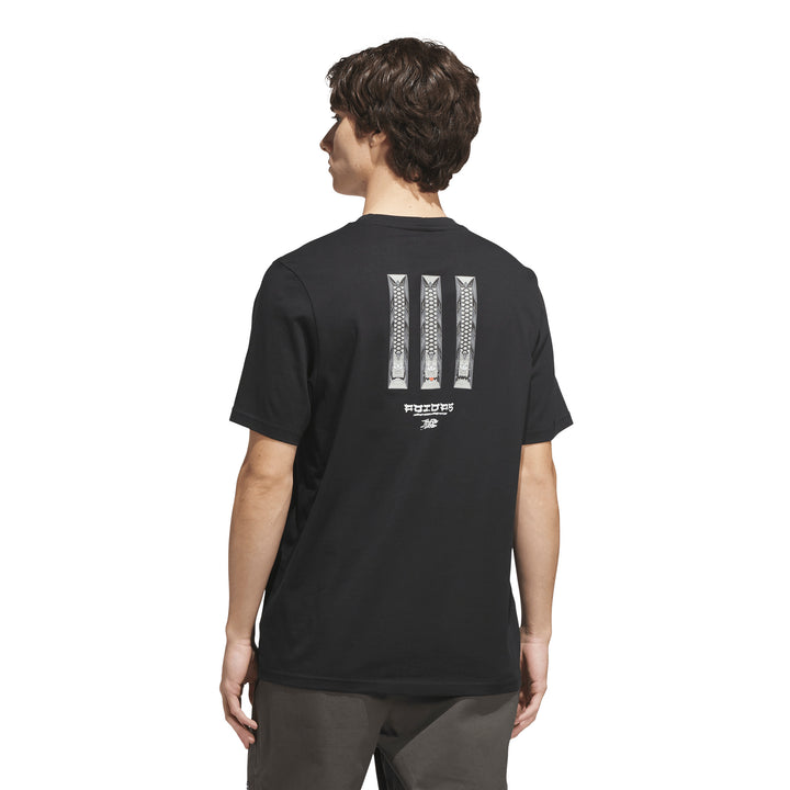 Adidas Temple Of Skate Curb Tee - Black / Multicolor