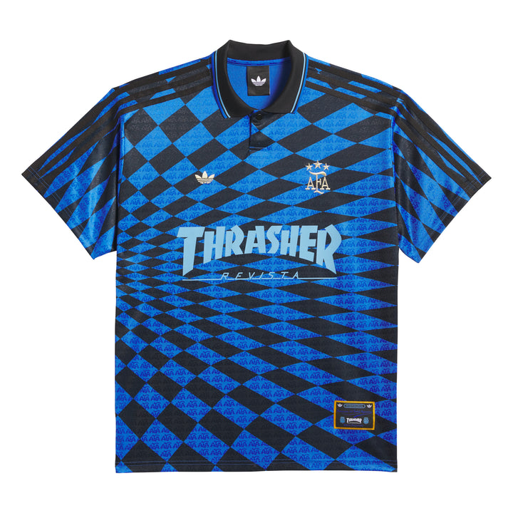 Adidas Thrasher x AFA Jersey - Black / Blue