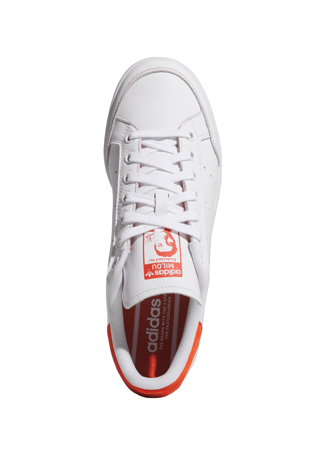 Adidas Stan Smith x Vincent Milou - White / Preloved Red