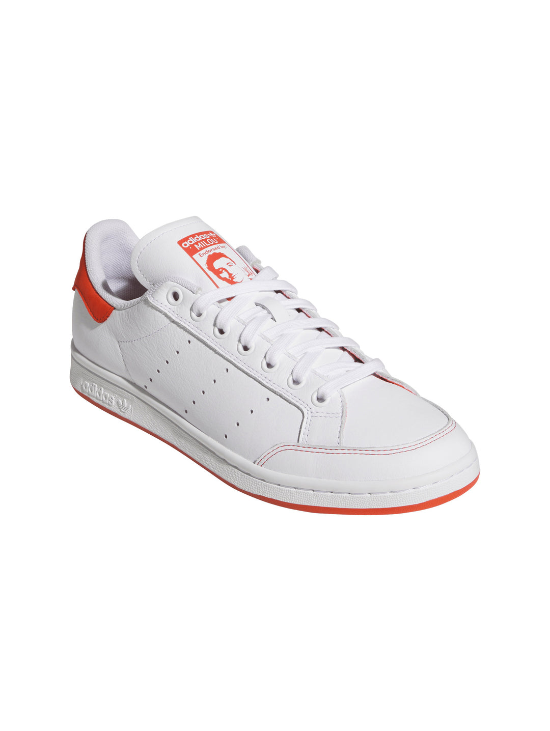 Adidas Stan Smith x Vincent Milou - White / Preloved Red