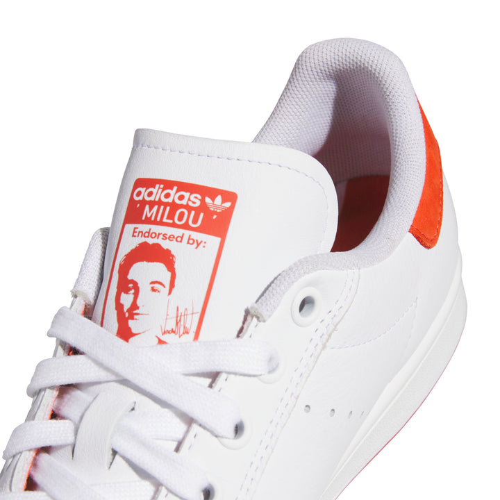 Adidas Stan Smith x Vincent Milou - White / Preloved Red