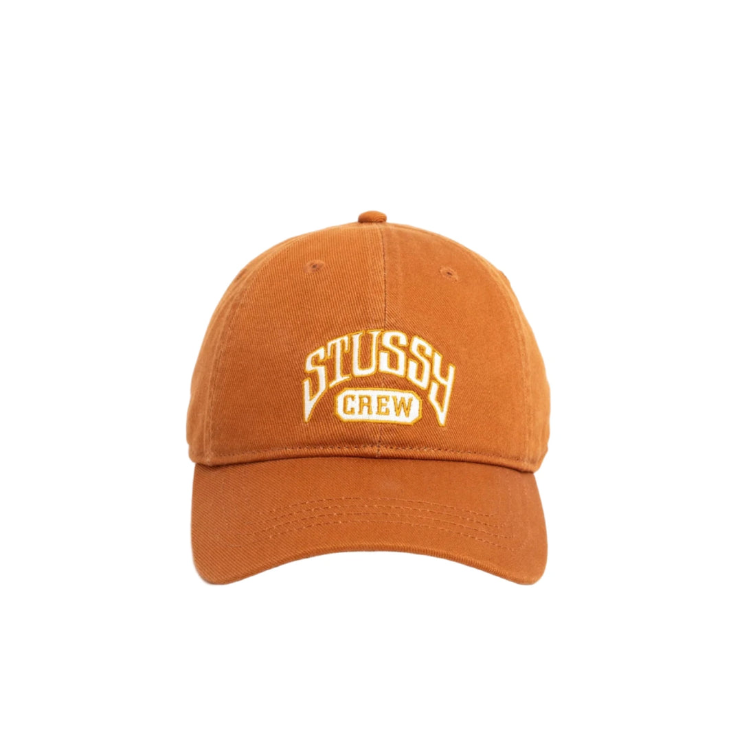 Stussy LP Crew Snapback - Rust