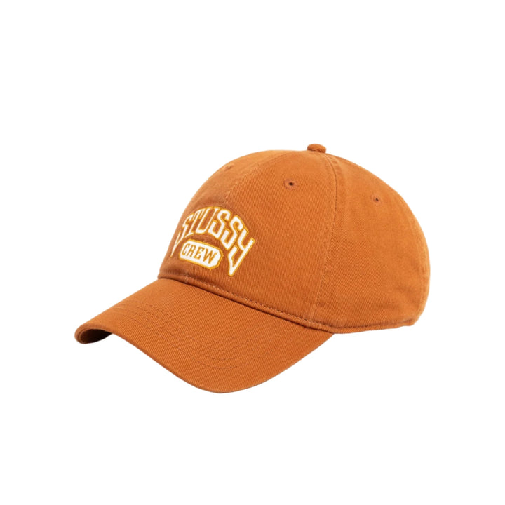 Stussy LP Crew Snapback - Rust