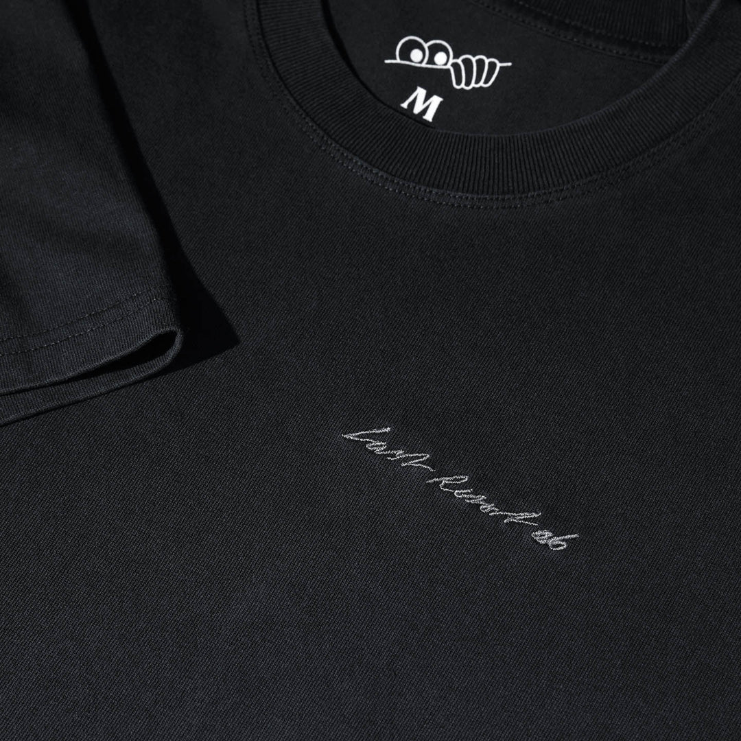 Last Resort Signature Tee - Washed Black