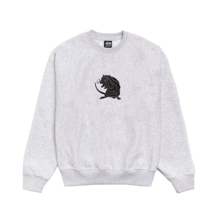 Stussy Long Range Crew - Ash Heather