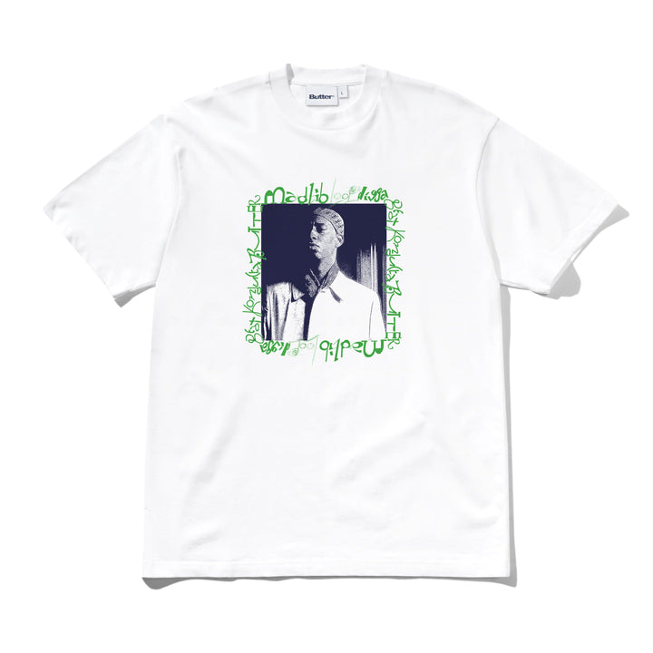 Butter x Madlib Loop Digga Tee - White