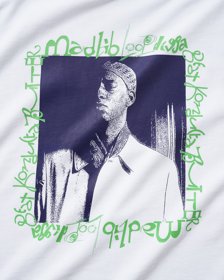 Butter x Madlib Loop Digga Tee - White