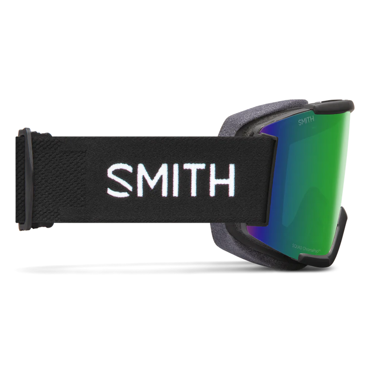 2026 Smith Squad Goggles - Black / Sun Green Mirror / Yellow