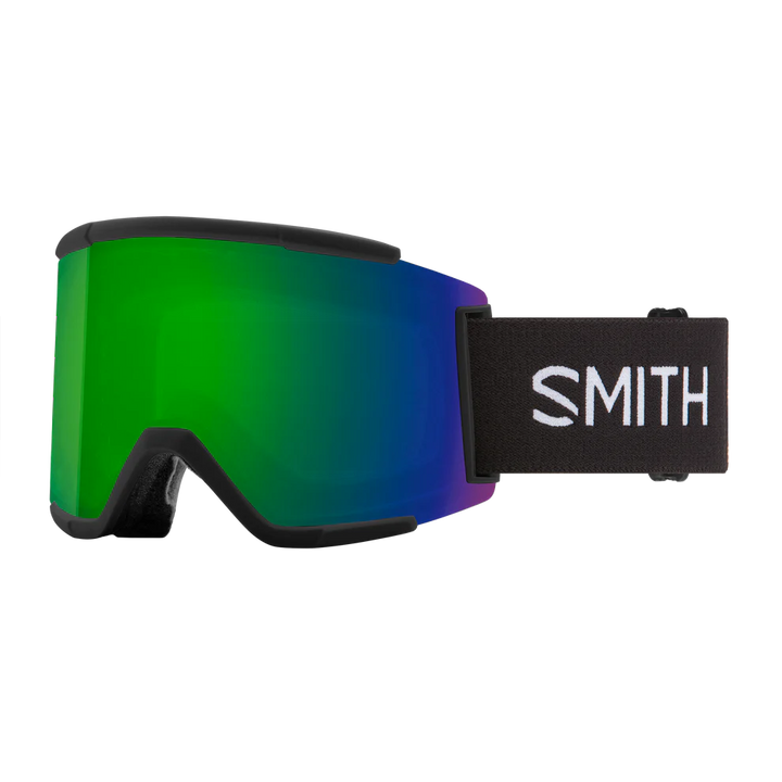 2026 Smith Squad XL Goggles - Black / Sun Green Mirror / Storm Rose Flash