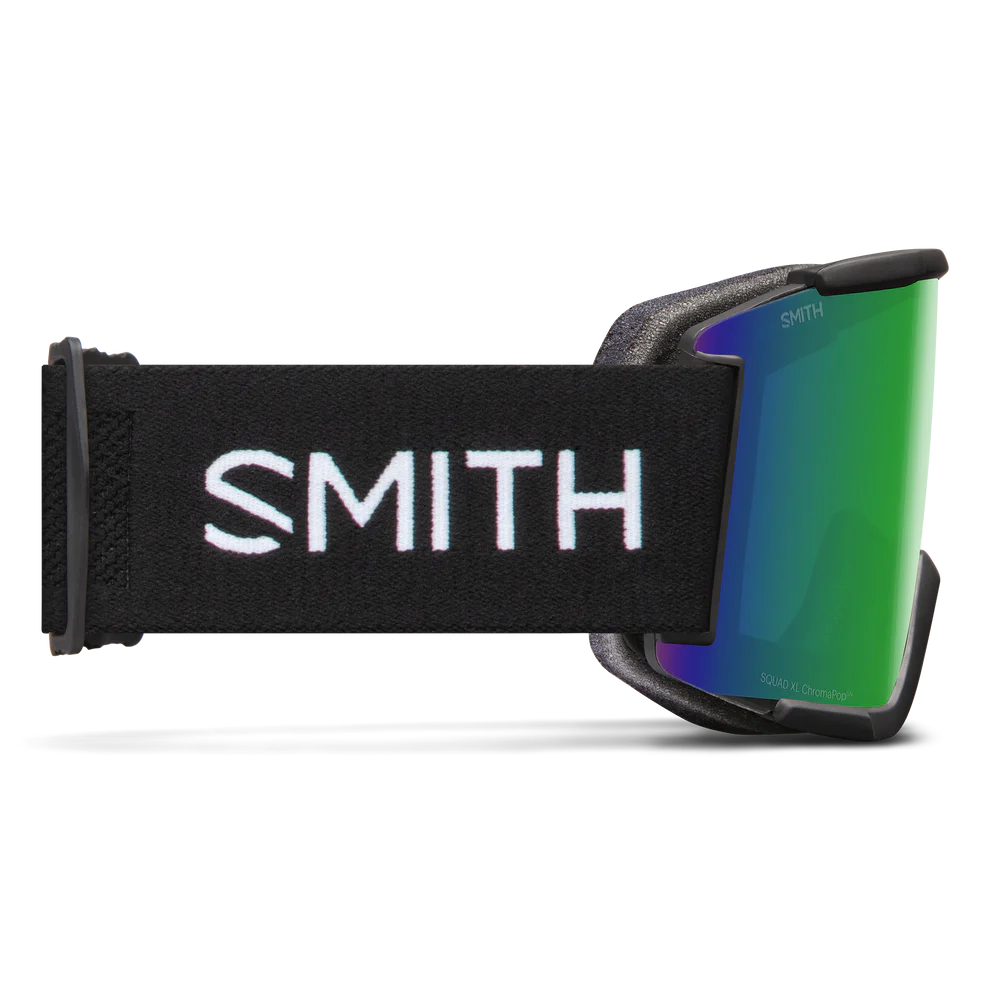 2026 Smith Squad XL Goggles - Black / Sun Green Mirror / Storm Rose Flash