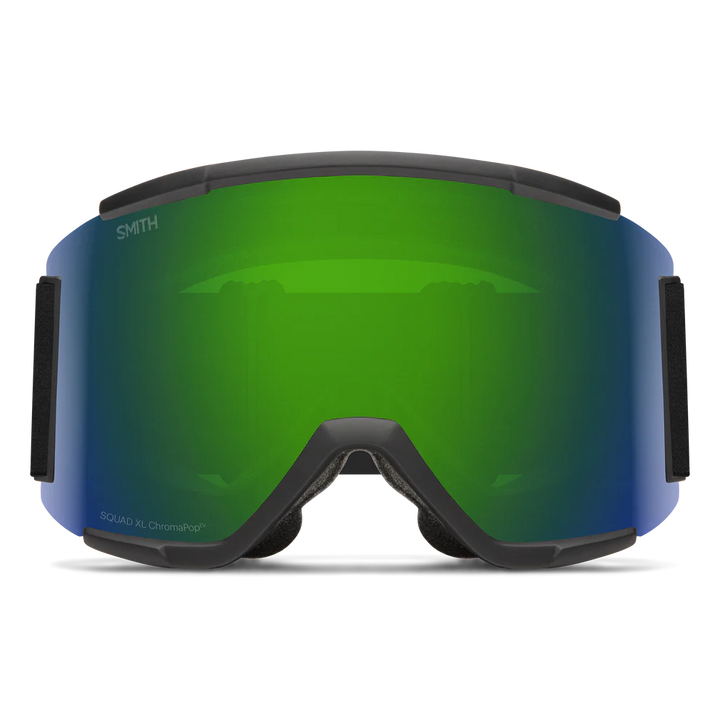 2026 Smith Squad XL Goggles - Black / Sun Green Mirror / Storm Rose Flash