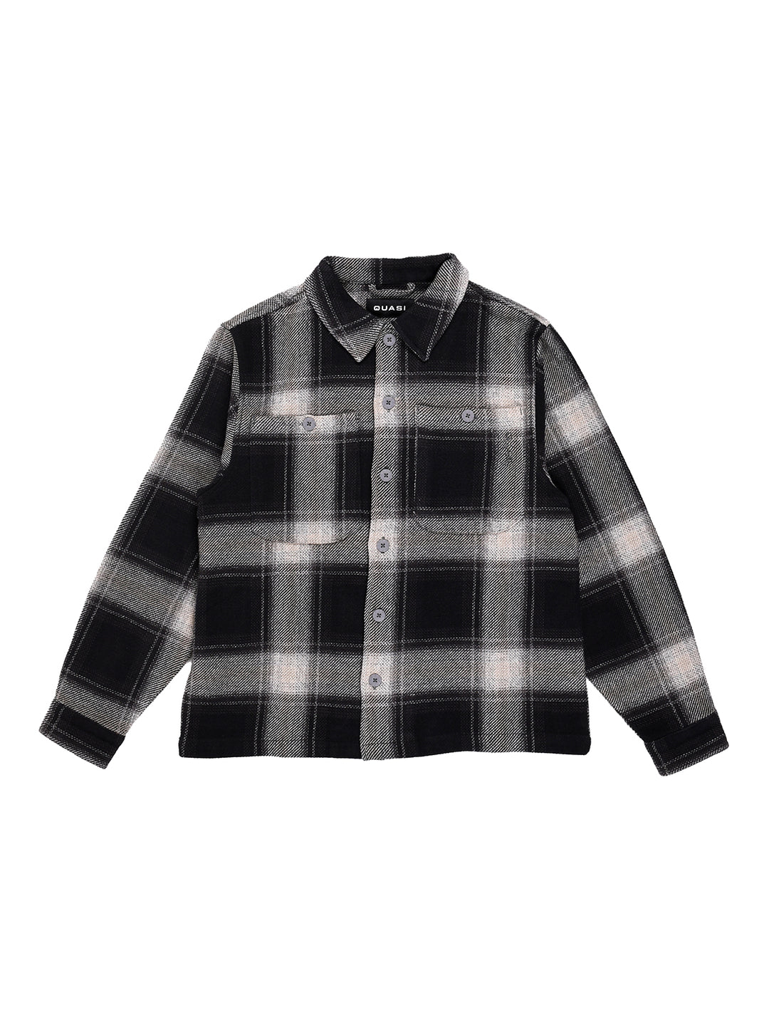 Quasi Maar Flannel - Gravel