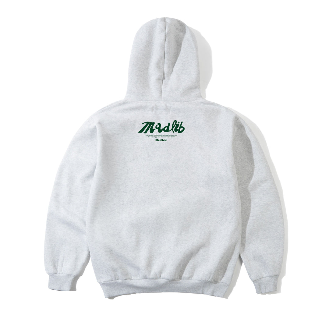 Butter x Madlib Pullover Hood - Ash