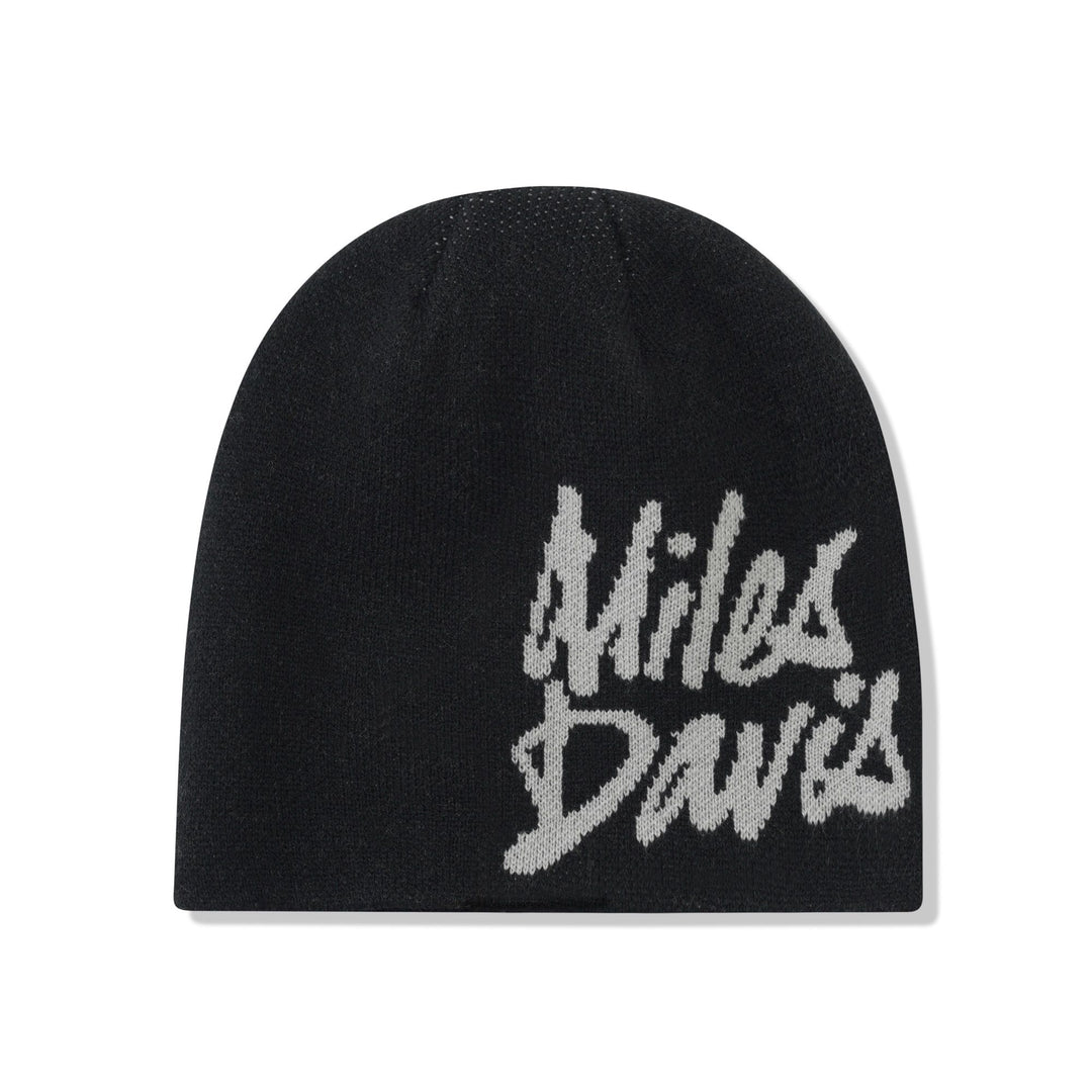 Butter x Miles Davis Skully Beanie - Black