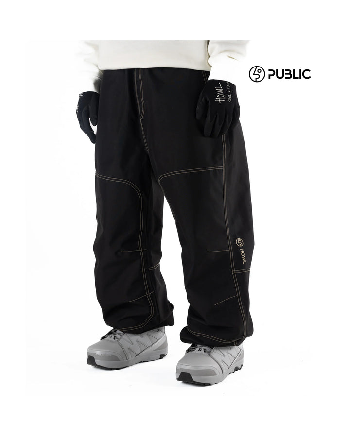 2027 Howl Workwear Public Pant - Black