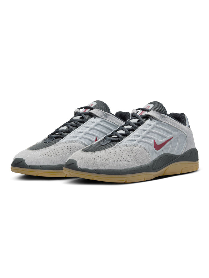 Nike SB Vertebrae - Lt Smoke Grey / Dk Team Red