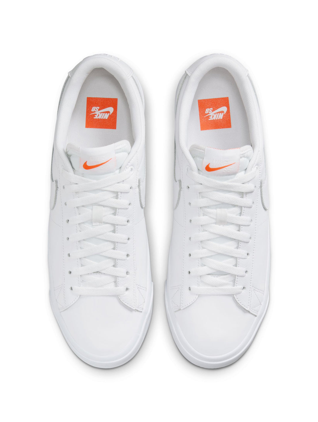 Nike Blazer Low GT Orange Label - White / White