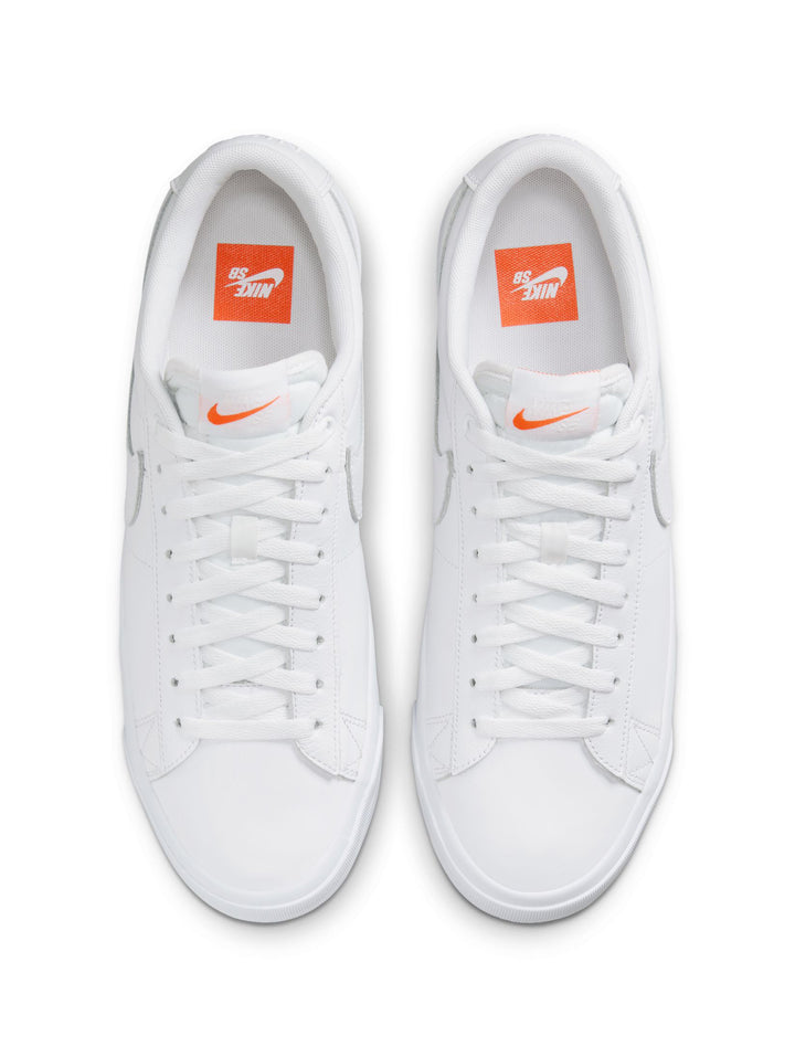 Nike Blazer Low GT Orange Label - White / White