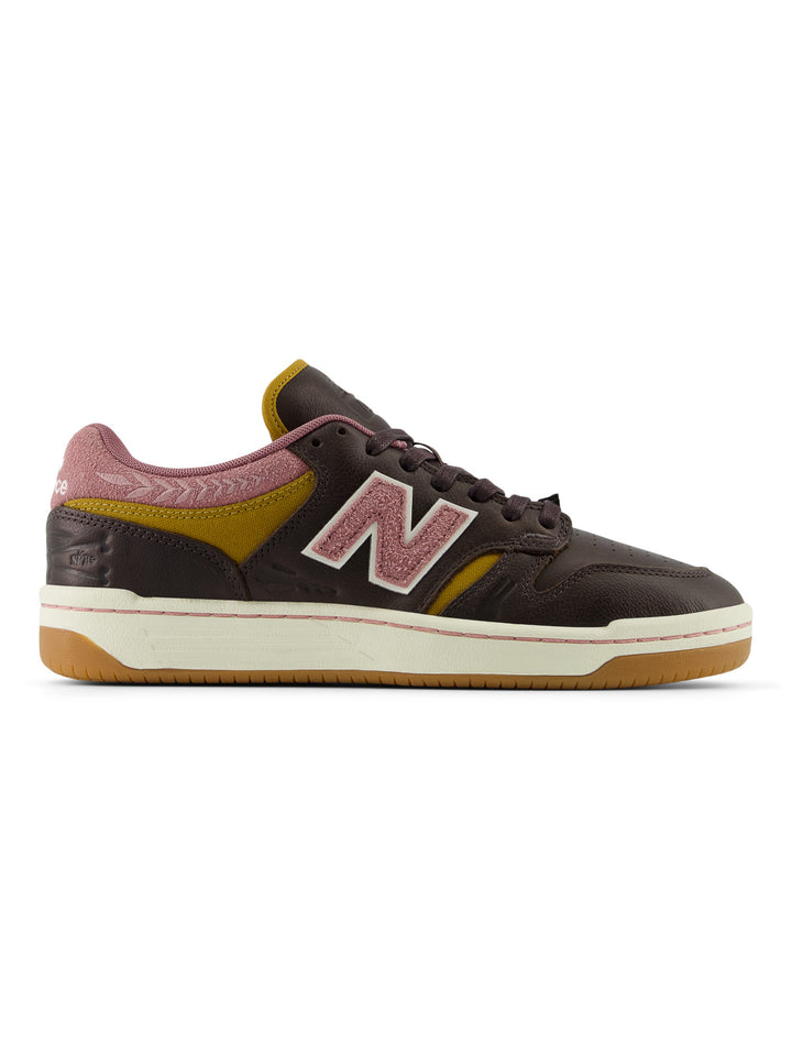 New Balance Numeric 480 x Jeremy Fish 303 - Brown / Pink