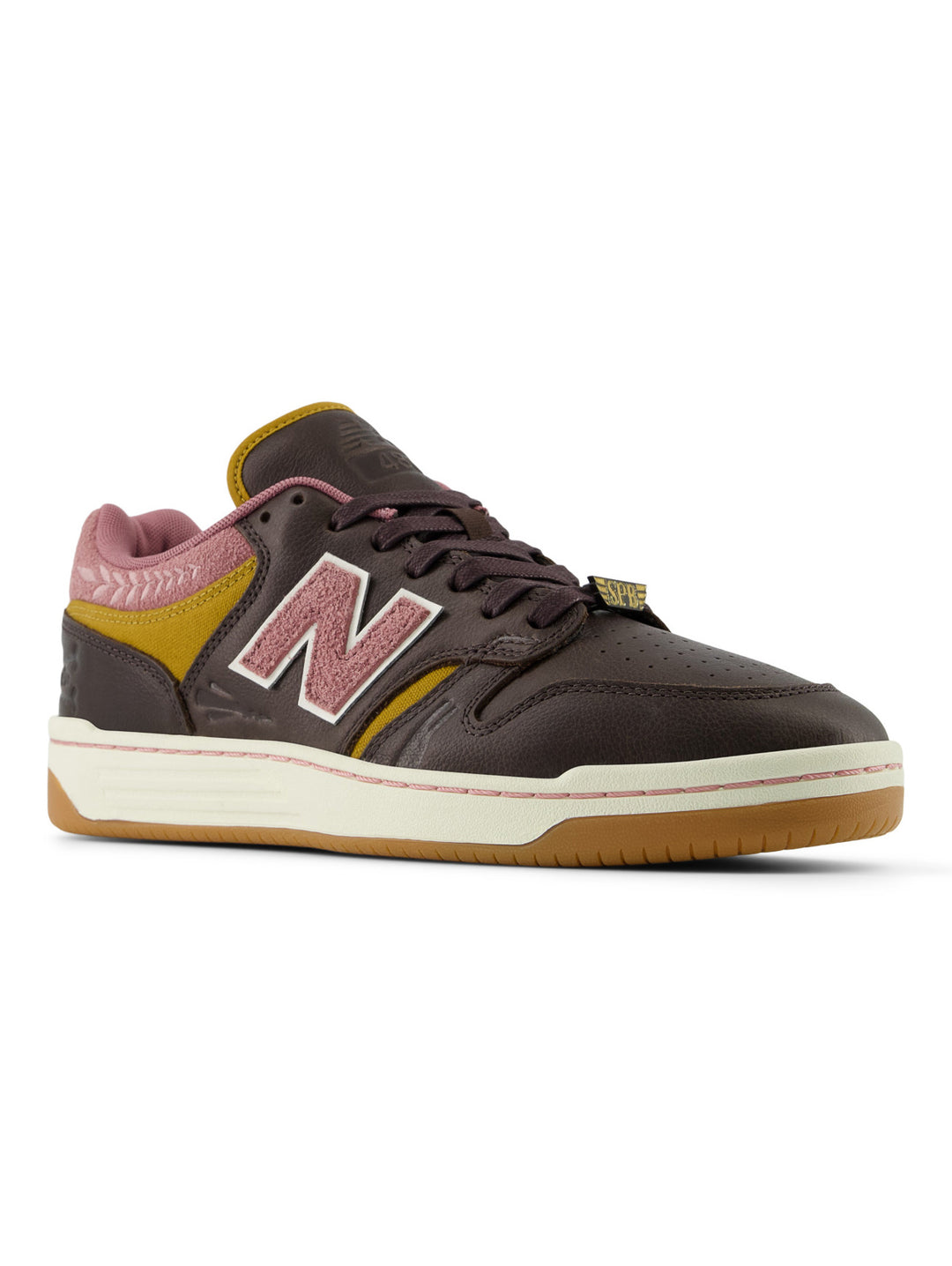 New Balance Numeric 480 x Jeremy Fish 303 - Brown / Pink