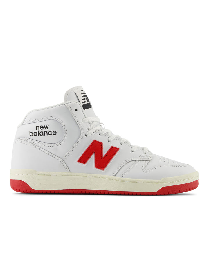 New Balance Numeric 480 High - White / Red