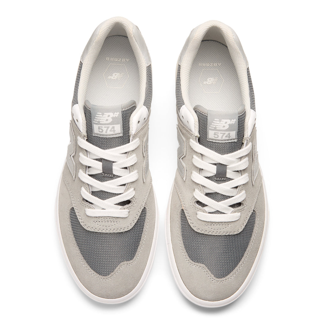 New Balance Numeric 574 Vulc - Grey / White