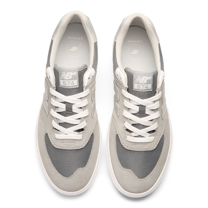 New Balance Numeric 574 Vulc - Grey / White