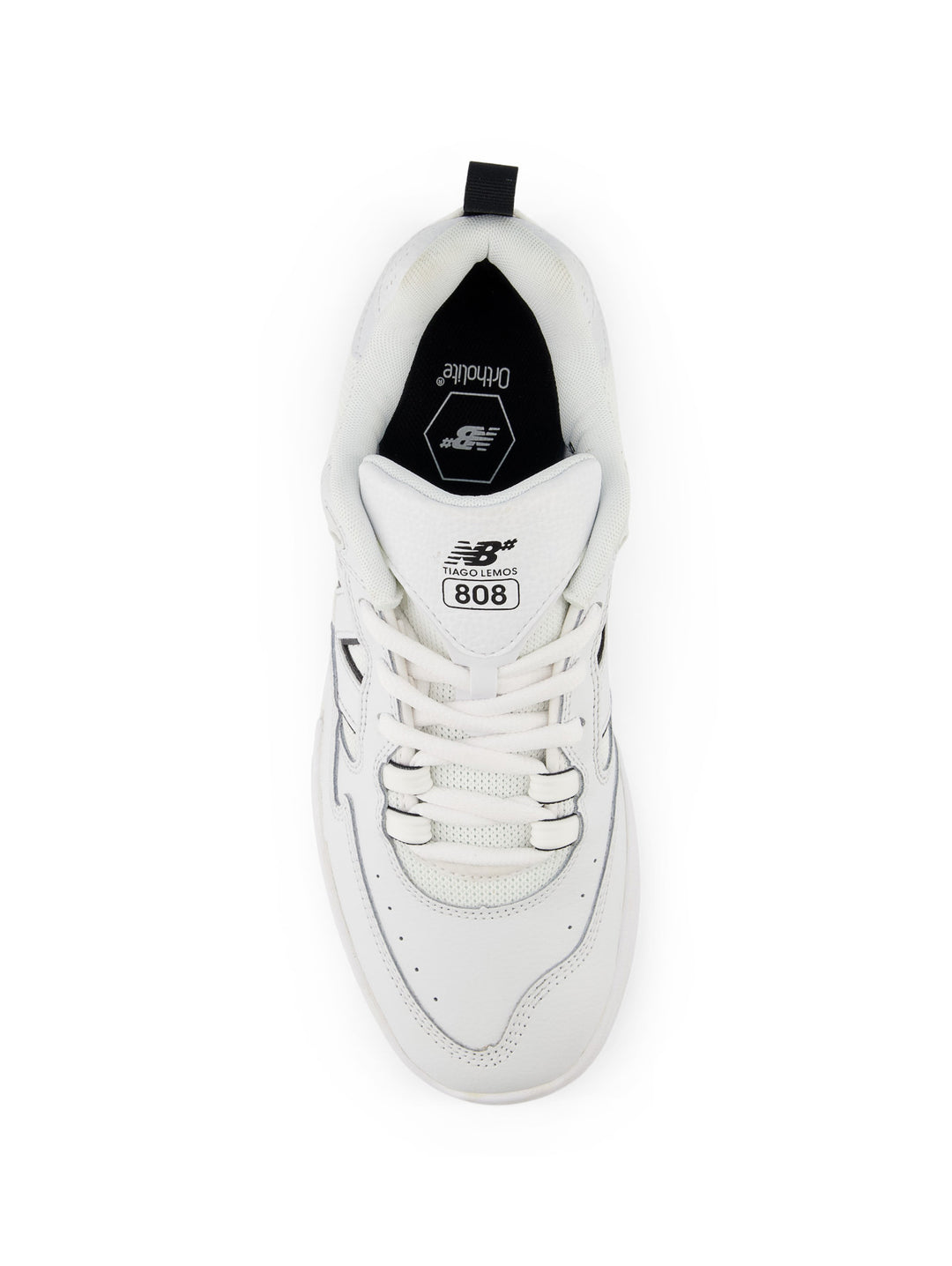 New Balance Numeric Tiago Lemos 808 - White / Black / Gum