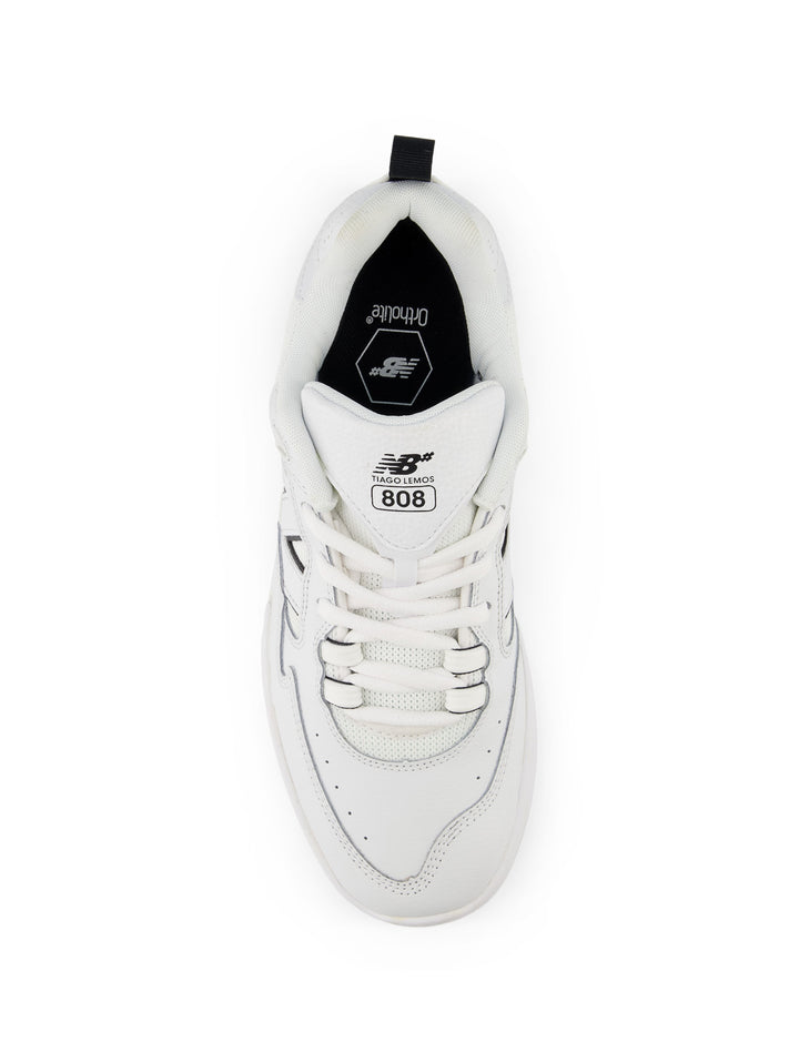 New Balance Numeric Tiago Lemos 808 - White / Black / Gum