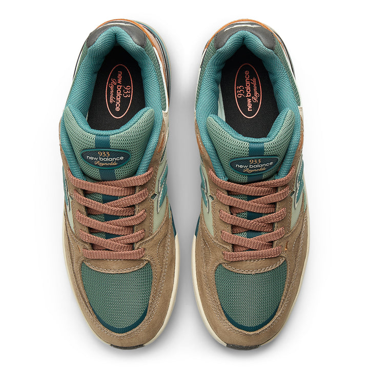 New Balance Numeric Reynolds 933 - Tan / Teal