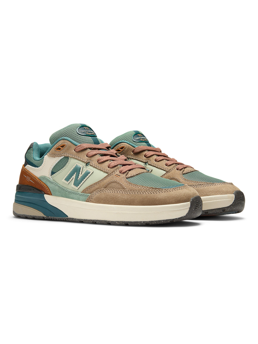New Balance Numeric Reynolds 933 - Tan / Teal