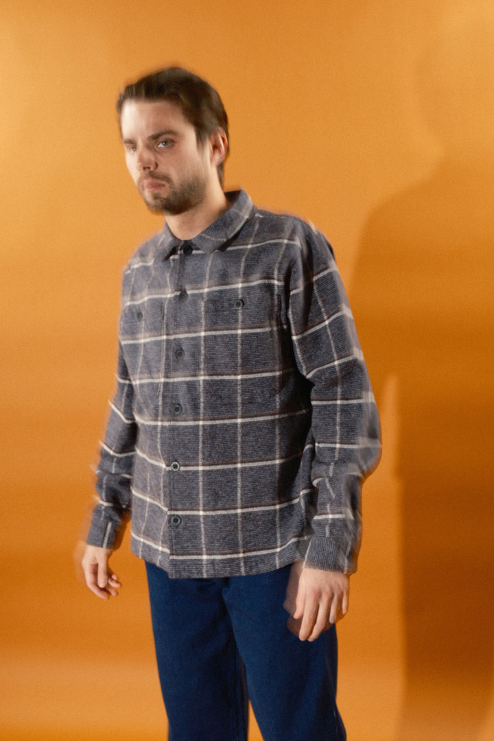 Quasi Nome LS Shirt - Grey